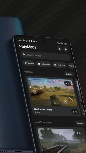 Polymaps - Maps for Polyfield Screenshot 1