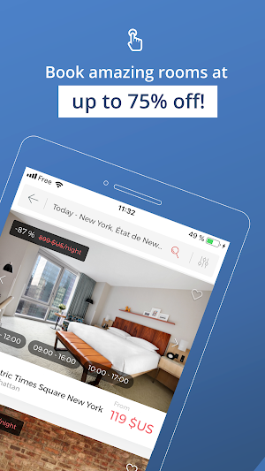 Dayuse: Hotel rooms for the day Screenshot 1