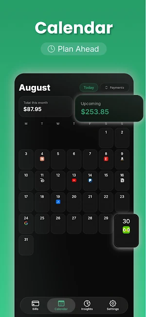 Bill Organizer - DueWise Screenshot 3