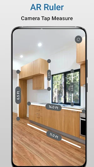 AR Ruler Measuring App, Tape Screenshot 2