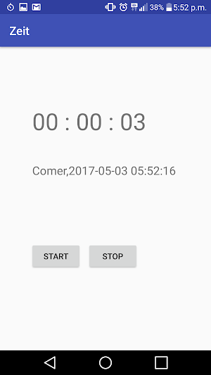 Zeit Screenshot 1