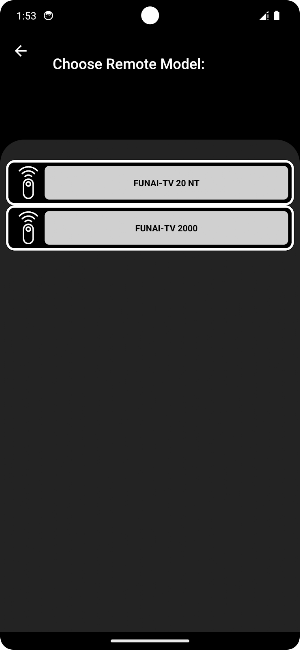 Remote for Funai Screenshot 1