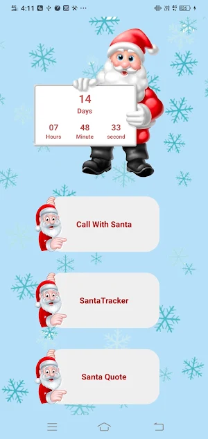 Video Call Santa Prank Screenshot 0