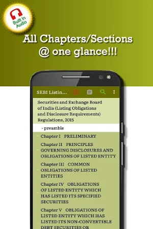 SEBI (Listing and Disclosure) Regulations 2015 Screenshot 0