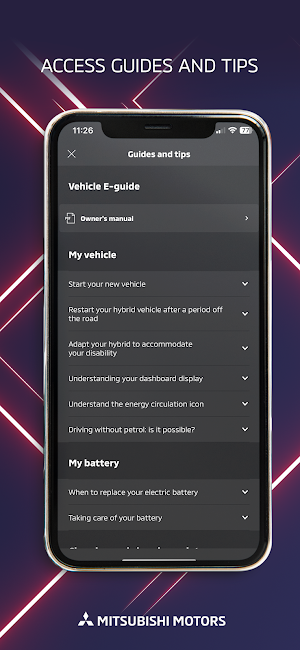 My Mitsubishi Motors Screenshot 3