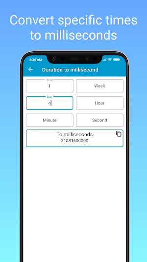 Millisecond - Epoch Time Live Screenshot 3