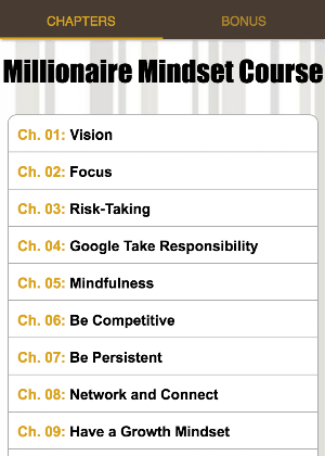Millionaire Mindset Course Screenshot 1