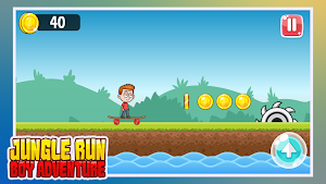 Jungle Run Boy Adventure Screenshot 1