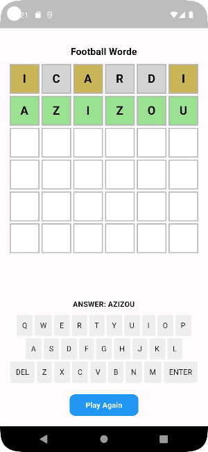 Football Worde Screenshot 2