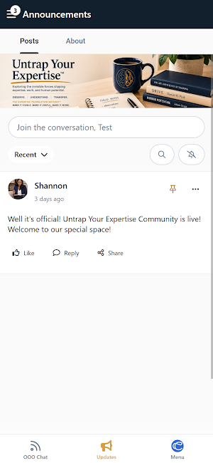 Untrap Your Expertise Screenshot 1