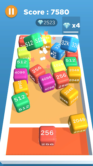 4096 Merge Blocks X2 Screenshot 3