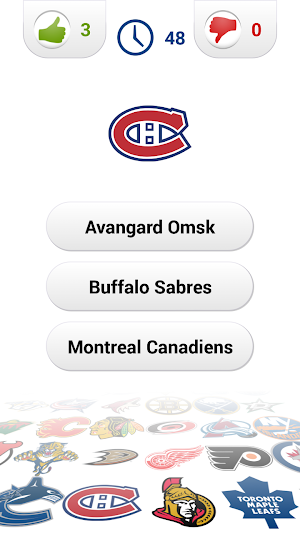 Logo Ice Hockey Quiz Screenshot 1