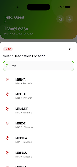 Achimwene Safari Screenshot 2