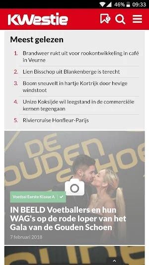 KWestie - West-Vlaams nieuws op jouw maat Screenshot 0
