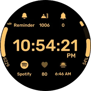 Explorer - Wear OS Watchface Screenshot 2