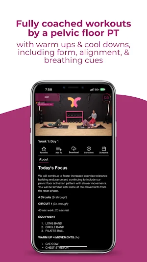 Connect Pelvic Floor Fitness Screenshot 2