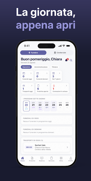 Elyra - Gestionale Funebre Screenshot 2