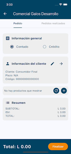 App Galos Screenshot 1
