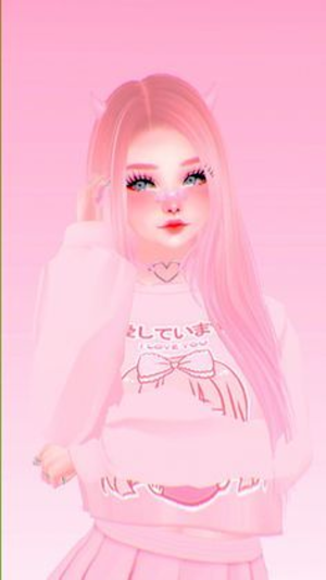 pink girl wallpaper Screenshot 2