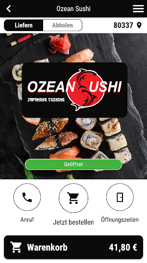 Ozean Sushi Screenshot 0