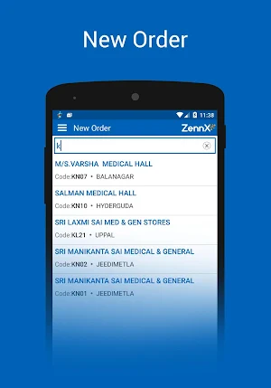 ZennX SalesRep Screenshot 1
