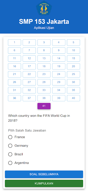 SMP 153 Jakarta Screenshot 1