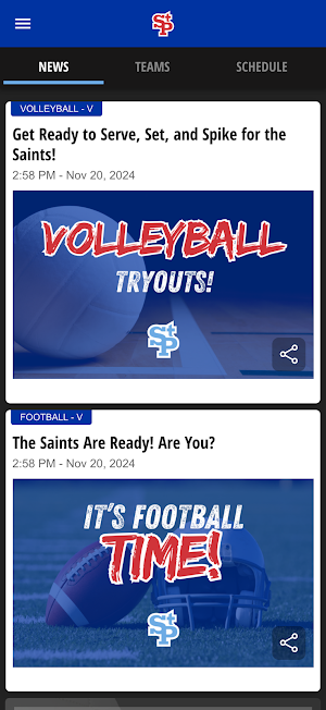 St. Paul's Episcopal Saints Screenshot 1