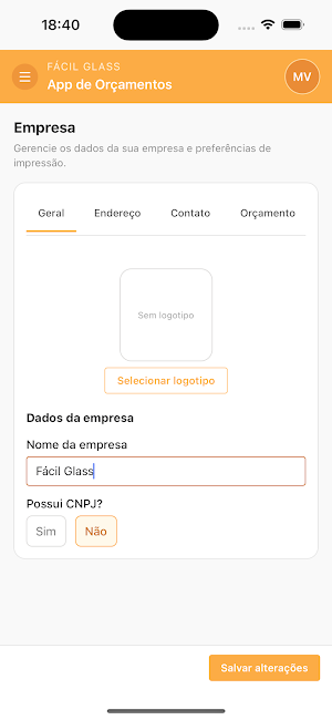 Fácil Glass Screenshot 2