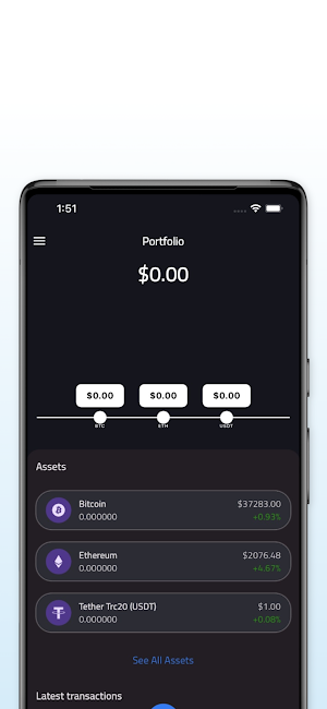 Fiat Wallet Screenshot 2