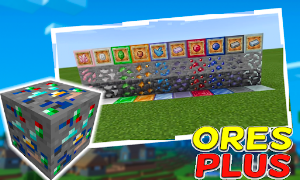 Ores Plus Mod for Minecraft PE Screenshot 0