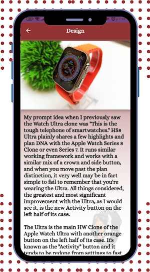 HS8 Ultra SmartWatch guide Screenshot 2