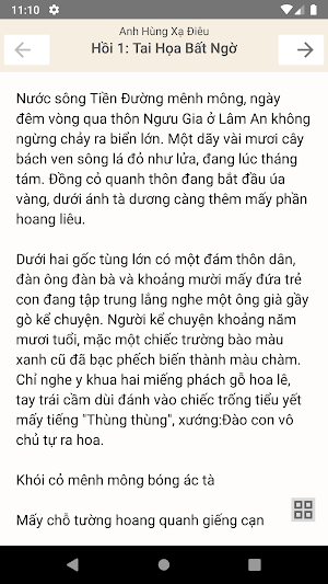 Truyện Kiếm Hiệp Screenshot 2