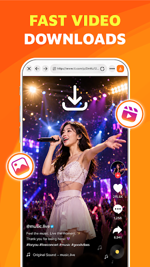 Ultra Video Downloader & Saver Screenshot 0