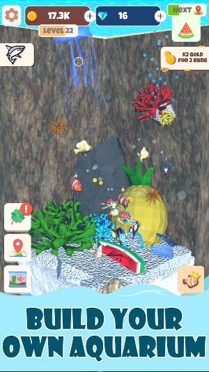 Idle Aquarium 3D Screenshot 2