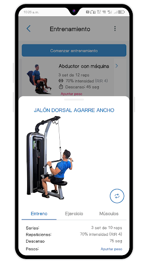 Evolución Fitness Screenshot 1