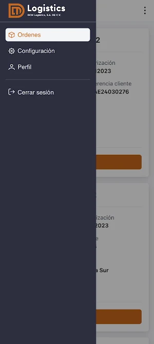 DCM logistics - TMS Screenshot 3