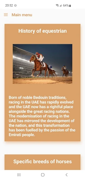 UAE Equestrian Screenshot 3