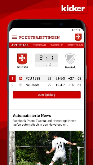 FC Unterjettingen Screenshot 2