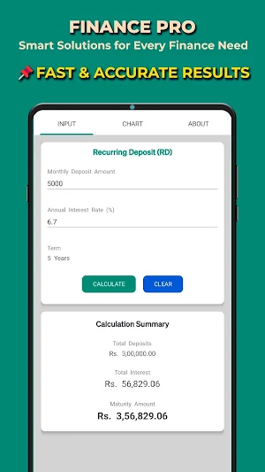 Financial Pro – FD EMI RD Calc Screenshot 2