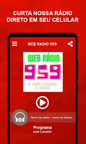 WEB RADIO 959 Screenshot 1