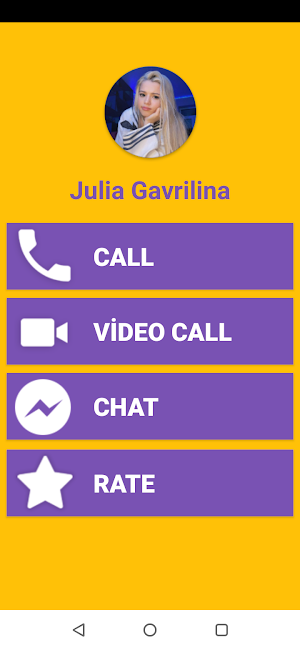 Julia Gavrilina Fake Video Call - Gavrilina Chat Screenshot 0