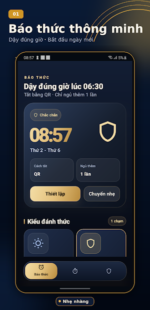 Báo Thức Thông Minh Screenshot 0