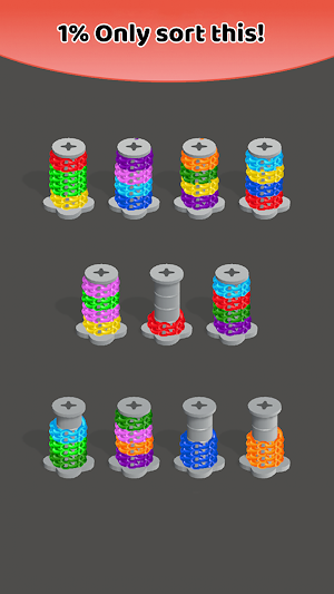 Chain Sort - puzzle Games Screenshot 3