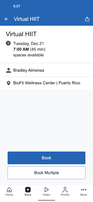 Amgen Fitness Center Screenshot 2