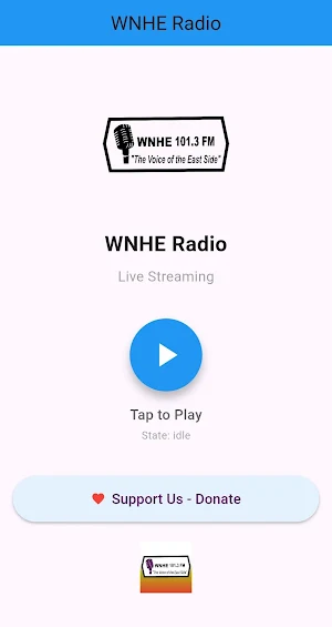 WNHE Radio Screenshot 0