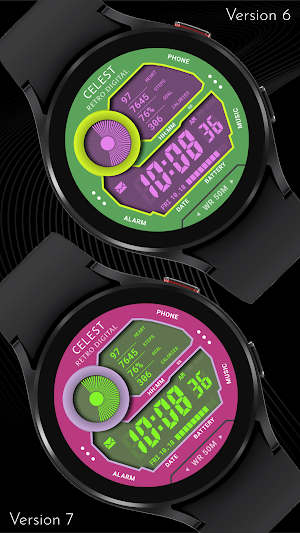 CELEST5537 Retro Digital Watch Screenshot 3