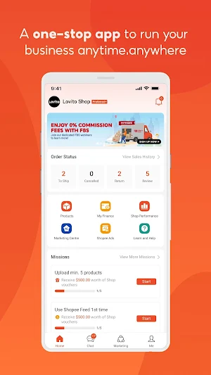 Shopee Seller Center Screenshot 0