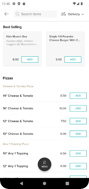 Nazar Takeaway Screenshot 1