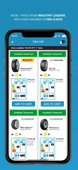 Fast Tyre Screenshot 2