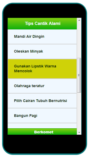 Kumpulan Tips Cantik Alami Screenshot 2